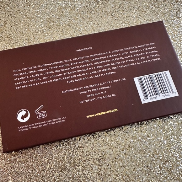 NWOB Ace Beaute 4 shade Bronzed in Paradise Palette Sold Out - Picture 4 of 6